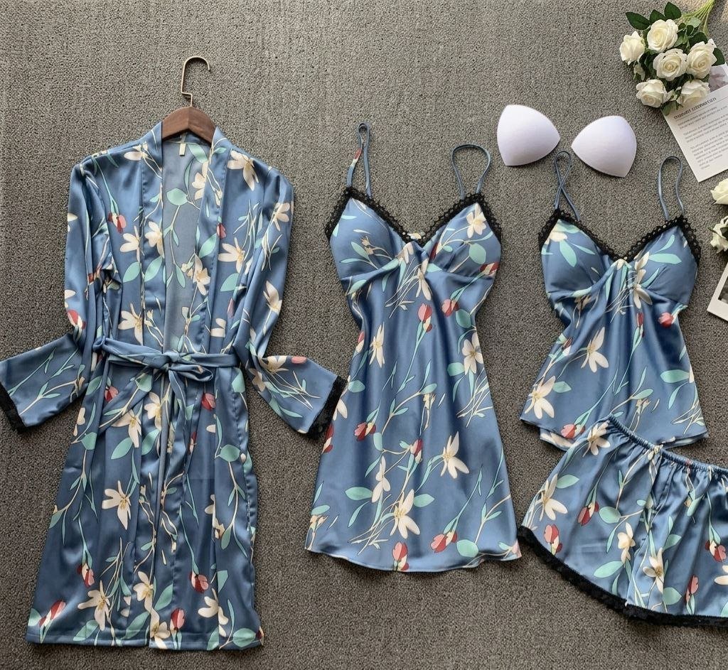 deshabiller imprimè 4piece - TopVetmentsDZ
