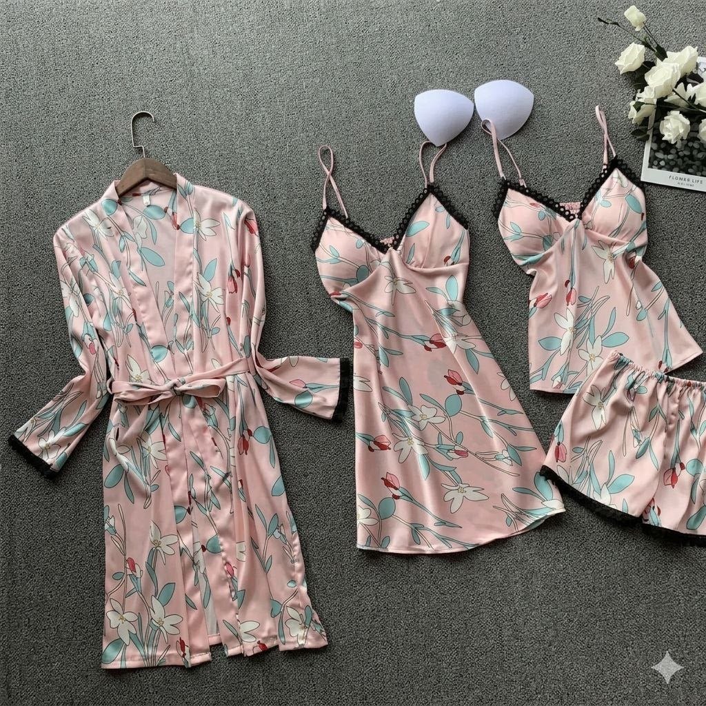 deshabiller imprimè 4piece - TopVetmentsDZ