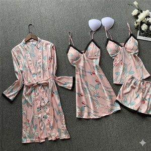 deshabiller imprimè 4piece - TopVetmentsDZ