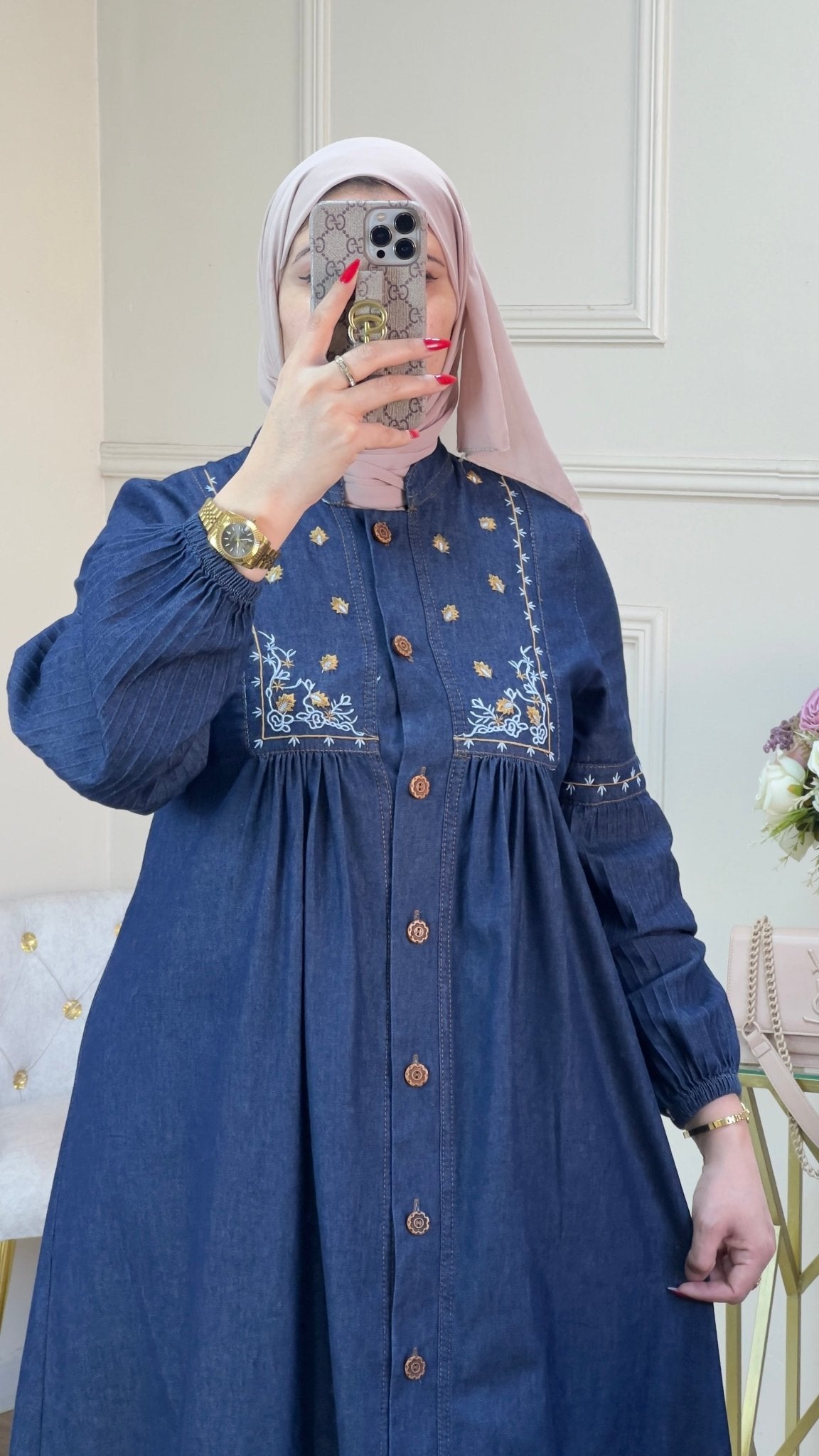 Robe en jean - TopVetmentsDZ