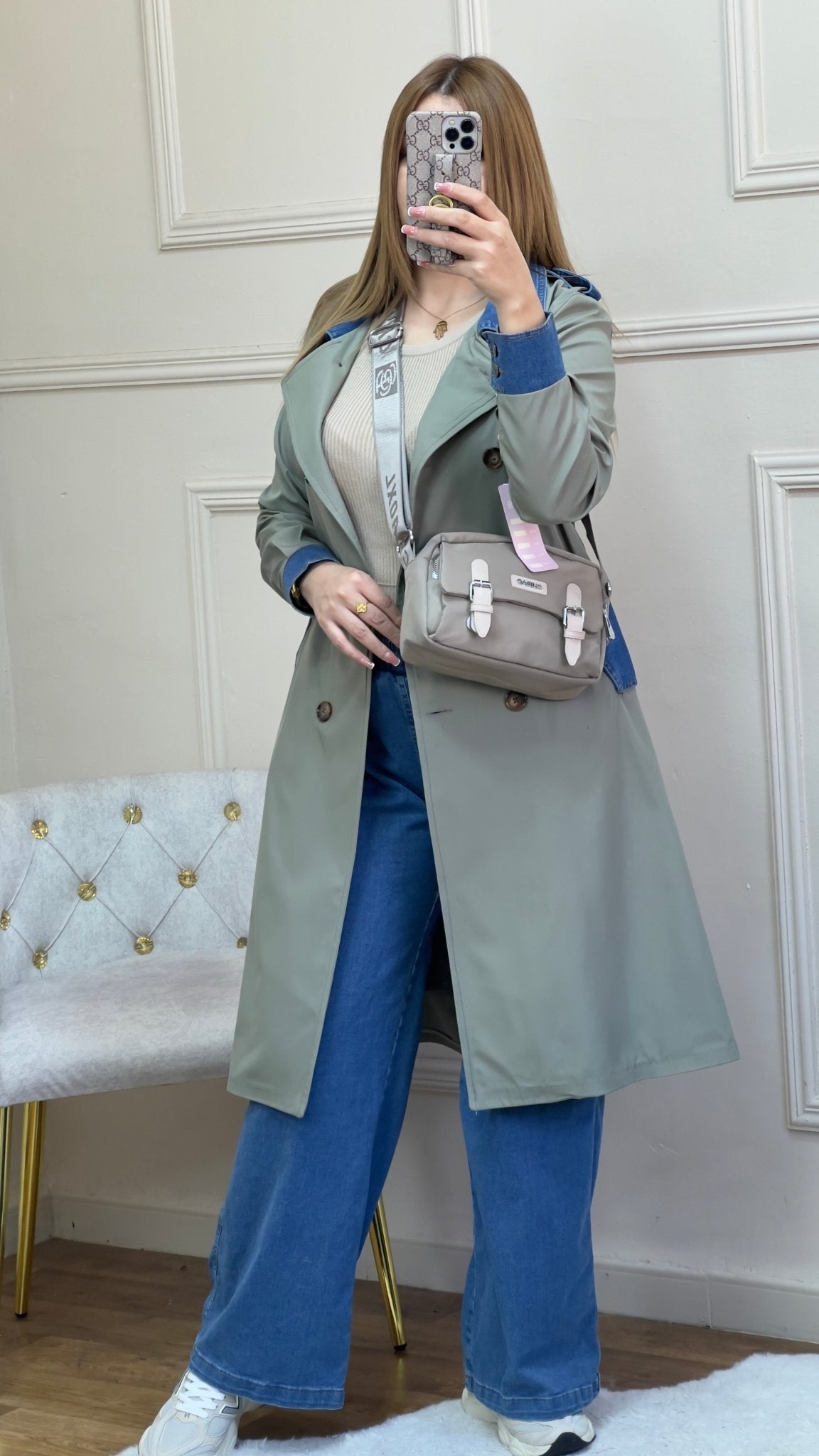 tranch - coat imperméable avec pantalon - TopVetmentsDZ