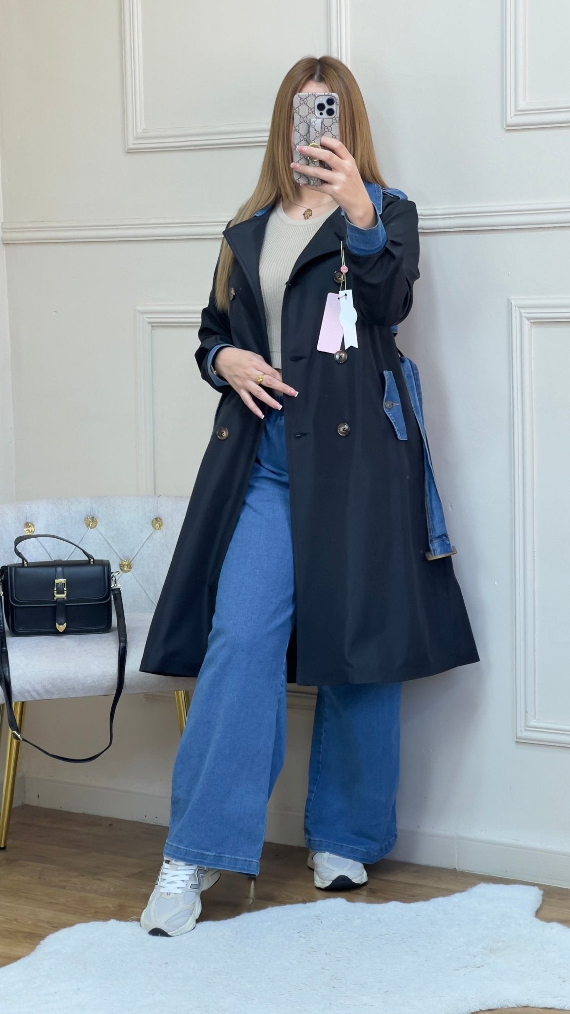 tranch - coat imperméable avec pantalon - TopVetmentsDZ