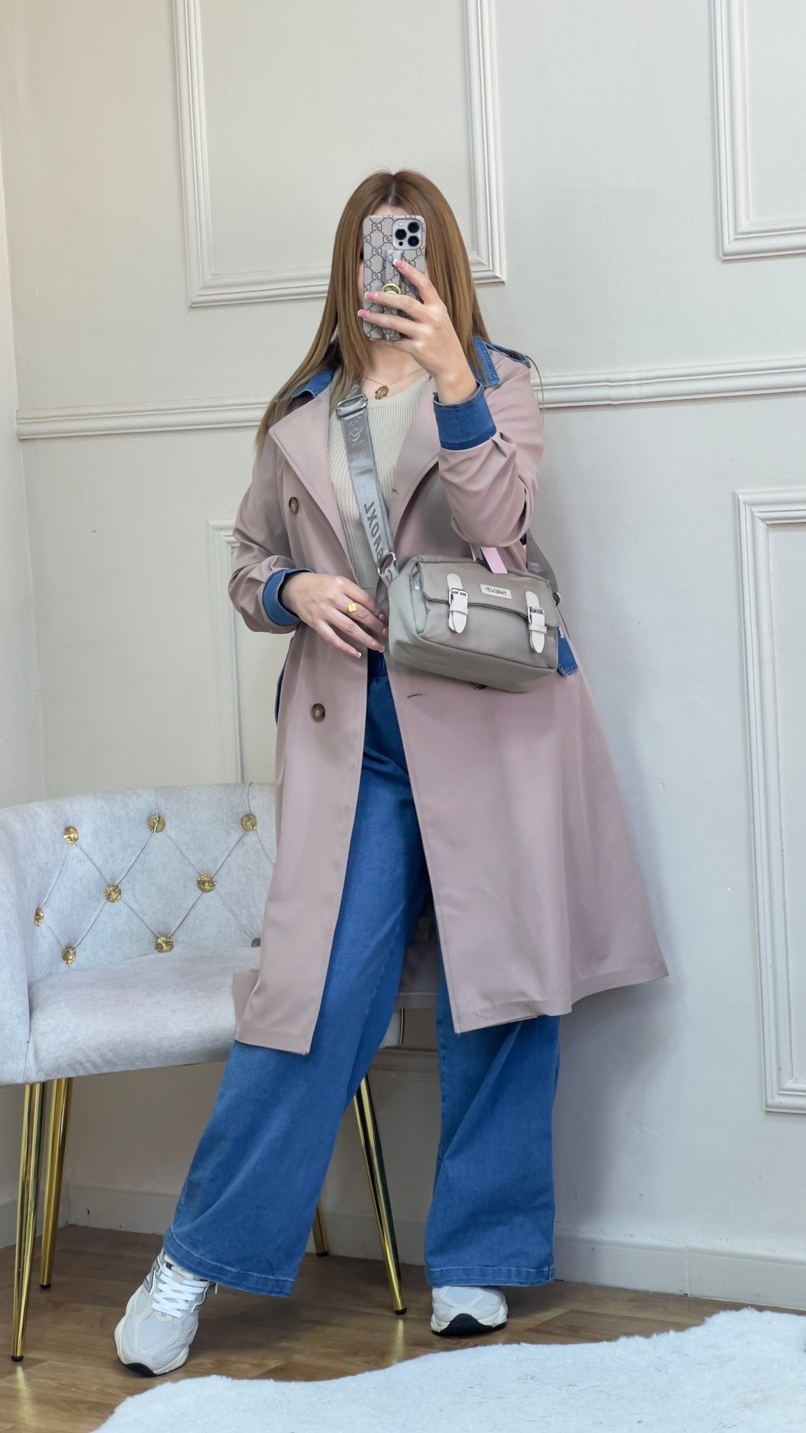 tranch - coat imperméable avec pantalon - TopVetmentsDZ